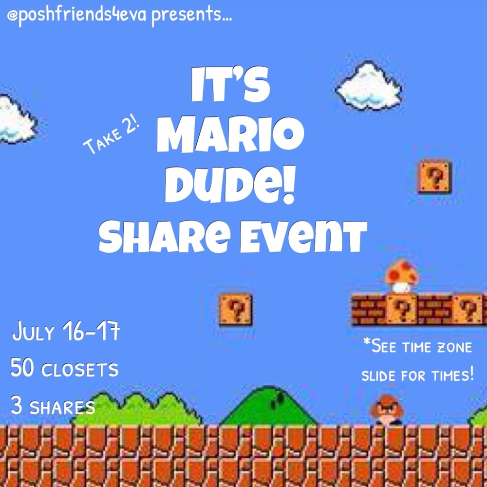 EVENT OVER! TY to all who shared! Level up!!🍄